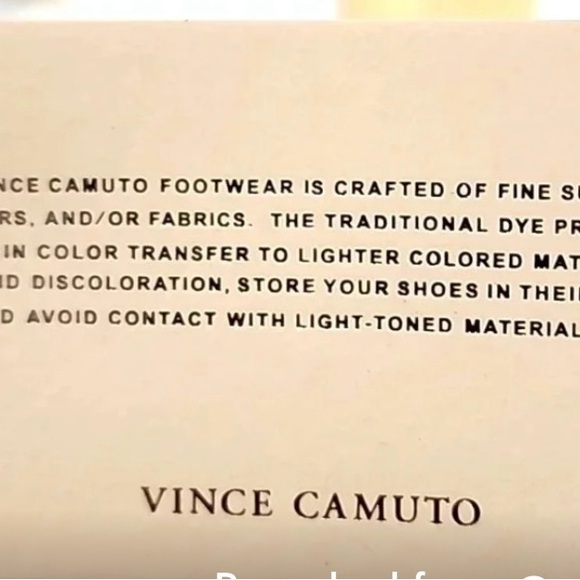 Vince Camuto Tan Sangeti High Boot Square Toe Block Heel Genuine Suede Leather - Picture 10 of 10